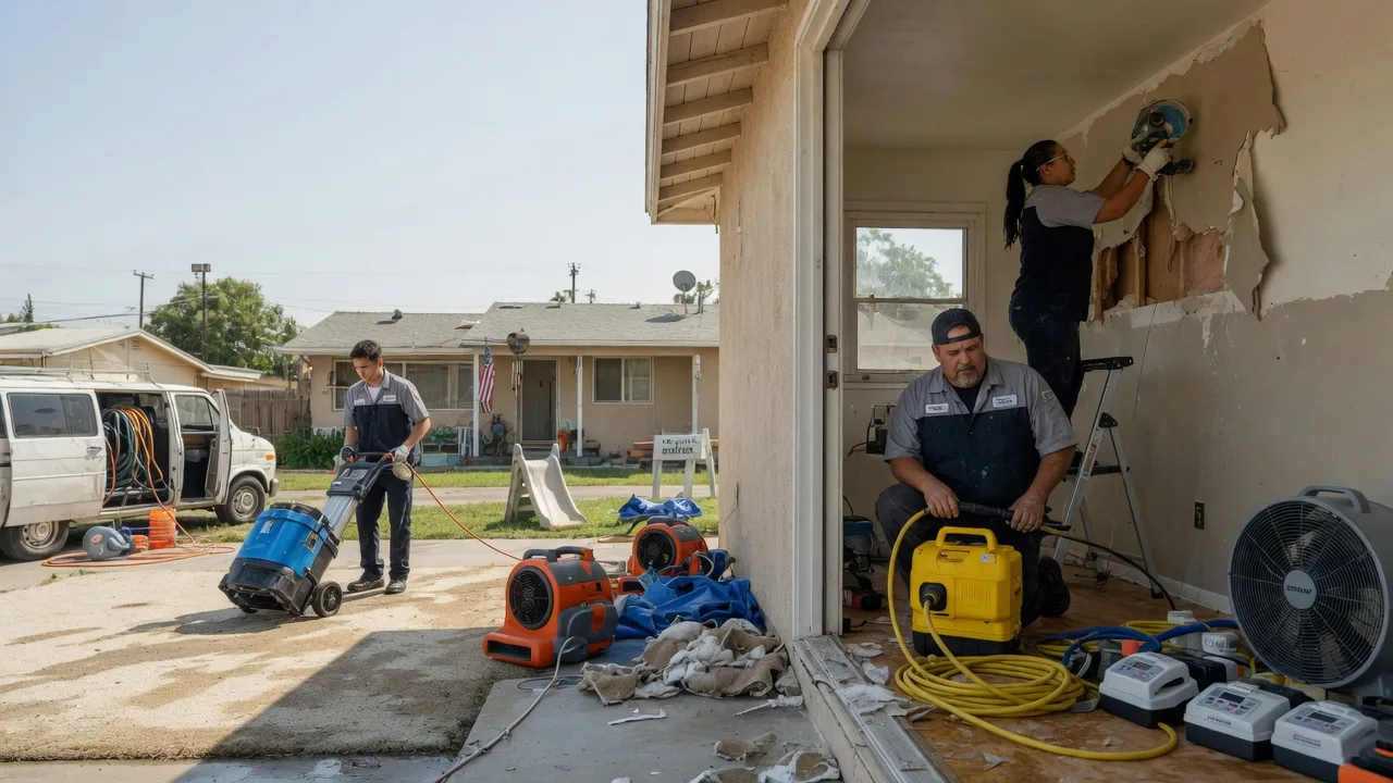 Water Damage Restoration in Lemoore, CA near me